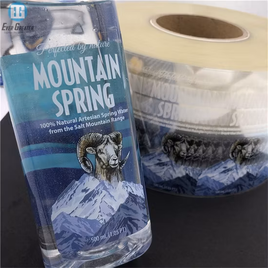 Printed Plastic PVC/Pet/OPS Heat Shrink Sleeve Customized Best Price PVC Label Rolls