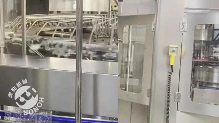 Bouteille en plastique automatique pour animaux de compagnie, boissons d'eau potable Pure, fabrication de remplissage par soufflage, Machine de conditionnement d'étiquetage